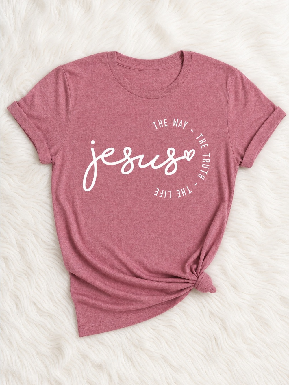 Jesus Script Tee
